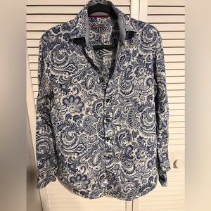 Mens Tasso Elba Dress Shirt Size S